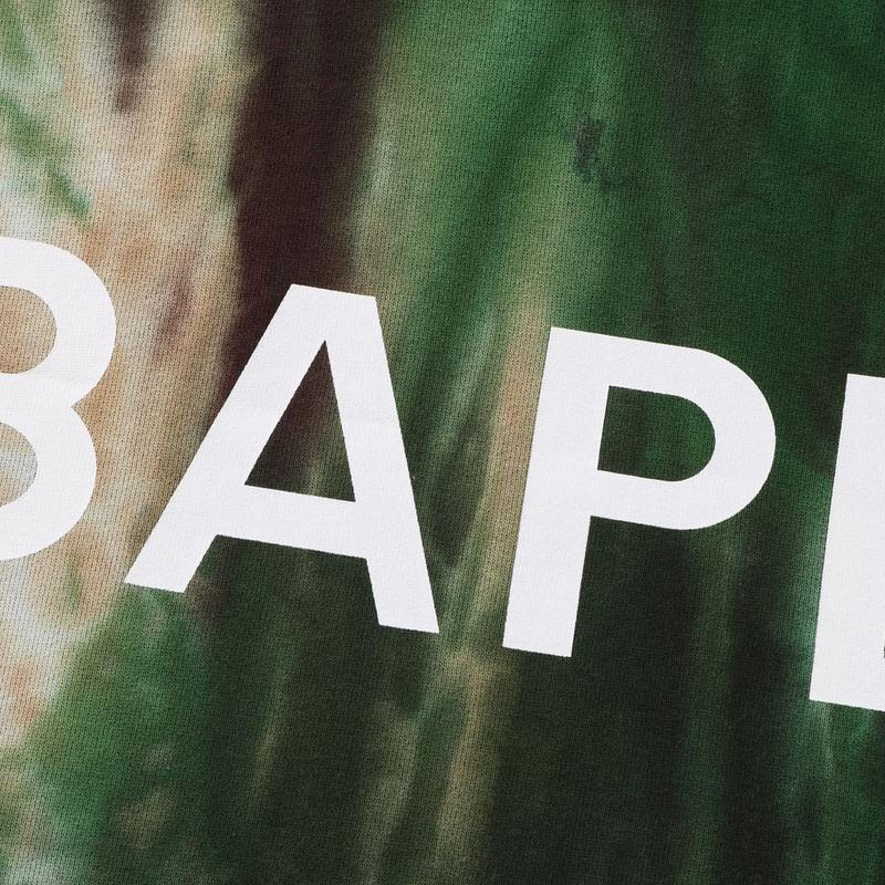 Мужское худи A BATHING APE Tie-Dye Print (разноцветное) — фото 12