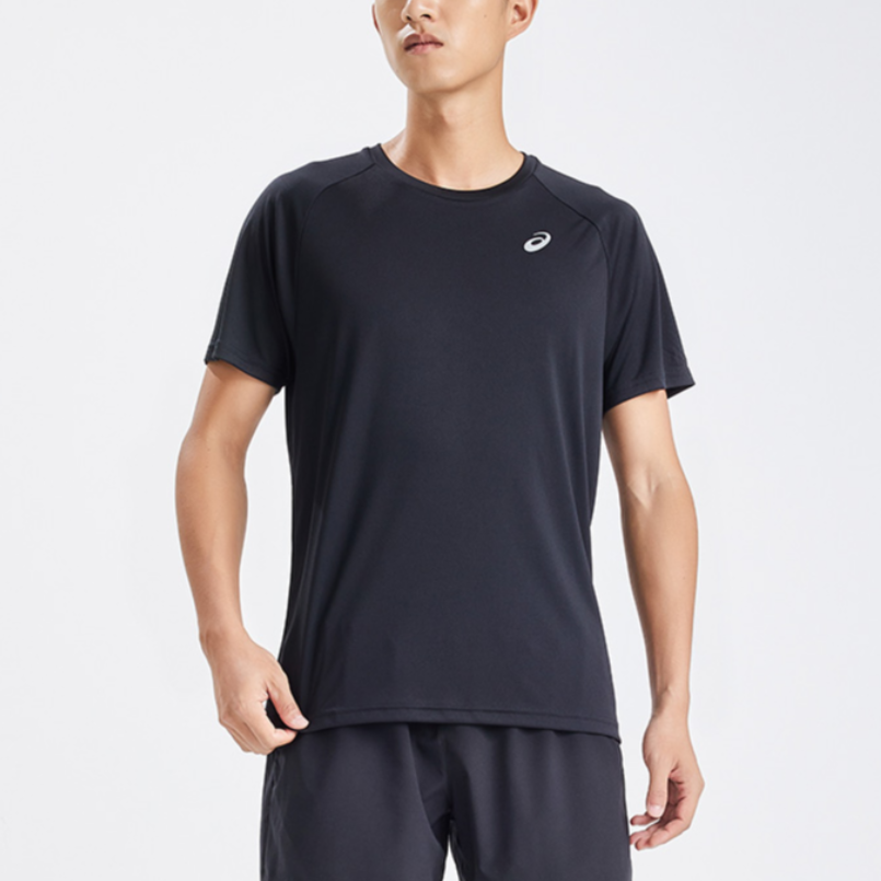 ASICS Running T Shirt Men’s Black