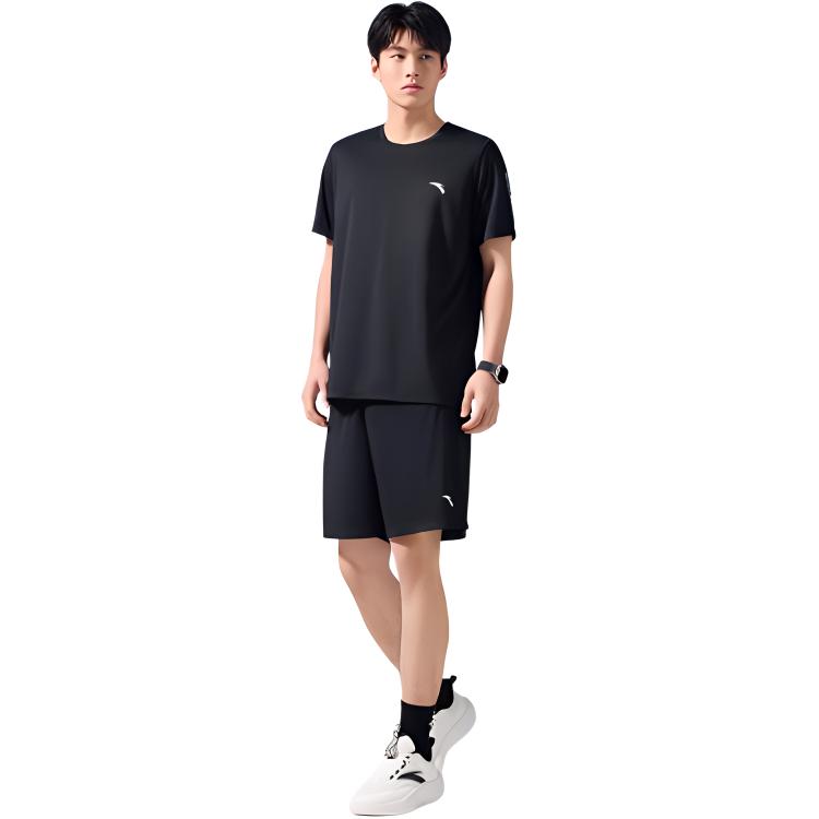 Anta Variety Training Collection Casual Sportswear Men’s Basic Black