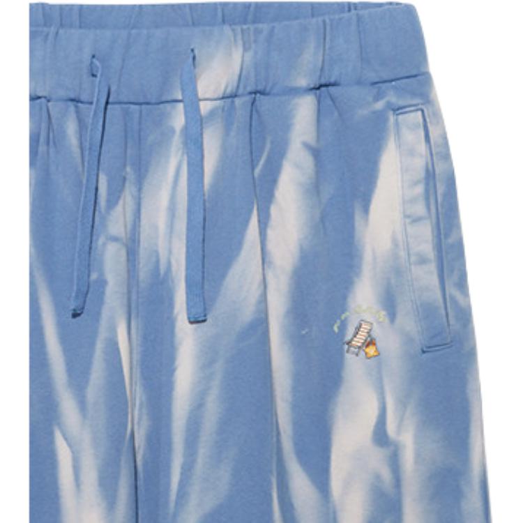 New Era Loose Fit Shorts Summer And Spring Unisex Blue