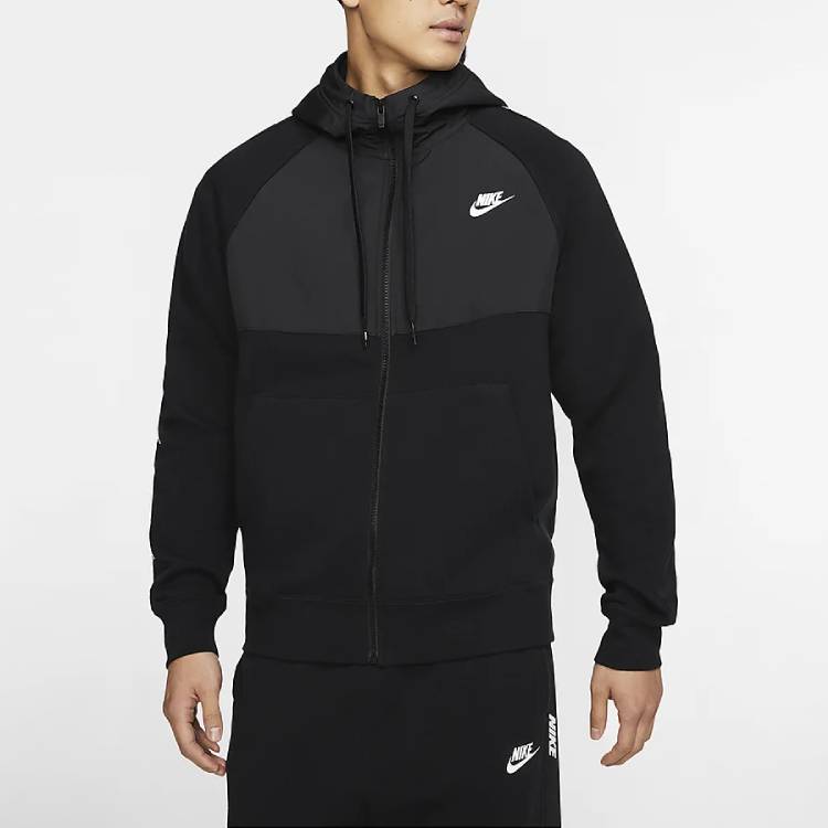 Мужская худи Nike (черная) — фото 3