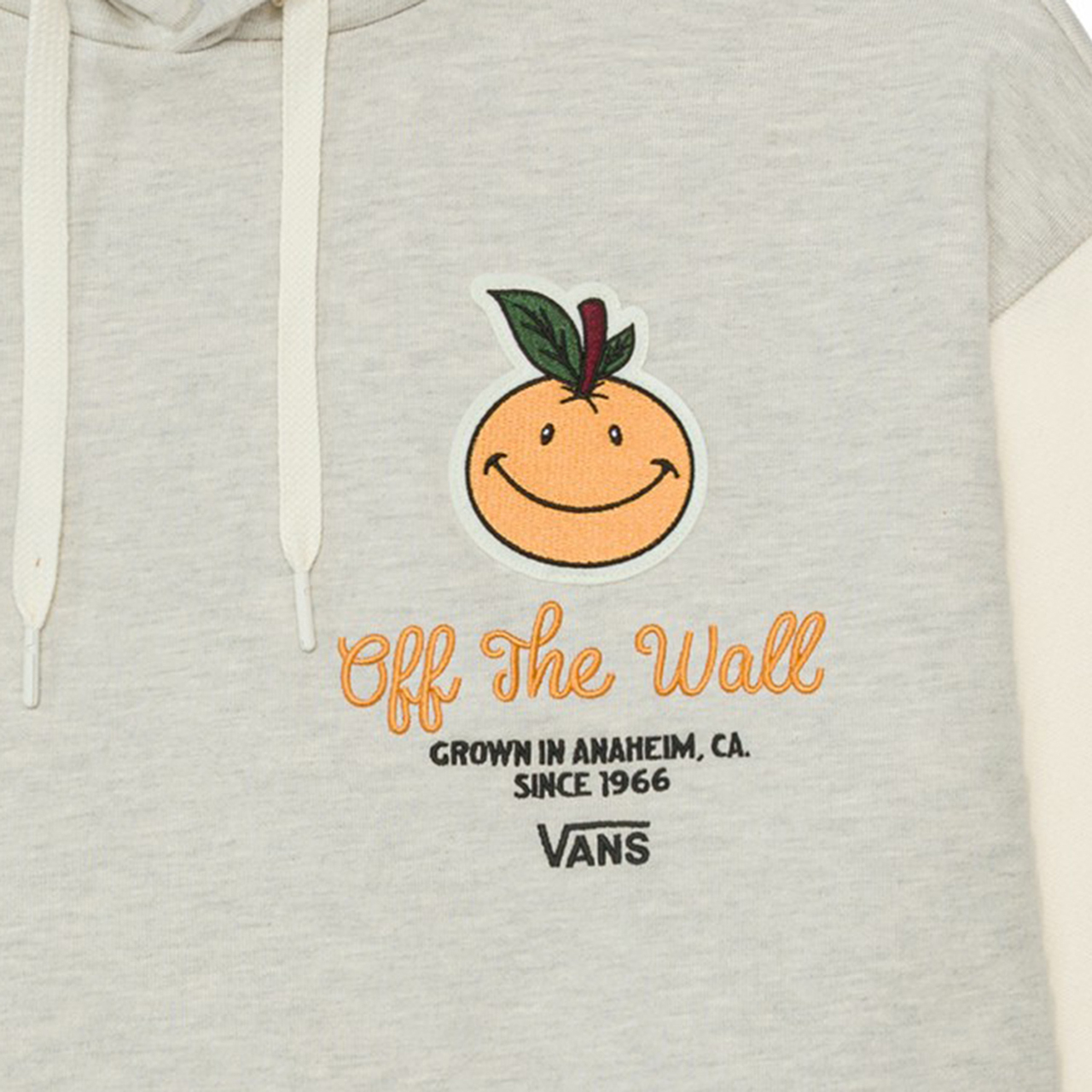Женское худи Vans Orange Sweatshirt (бежевое) — фото 6