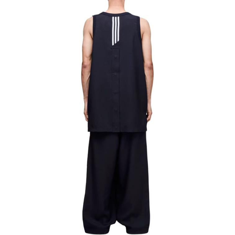 Y-3 Logo Printed Crewneck Tank Top