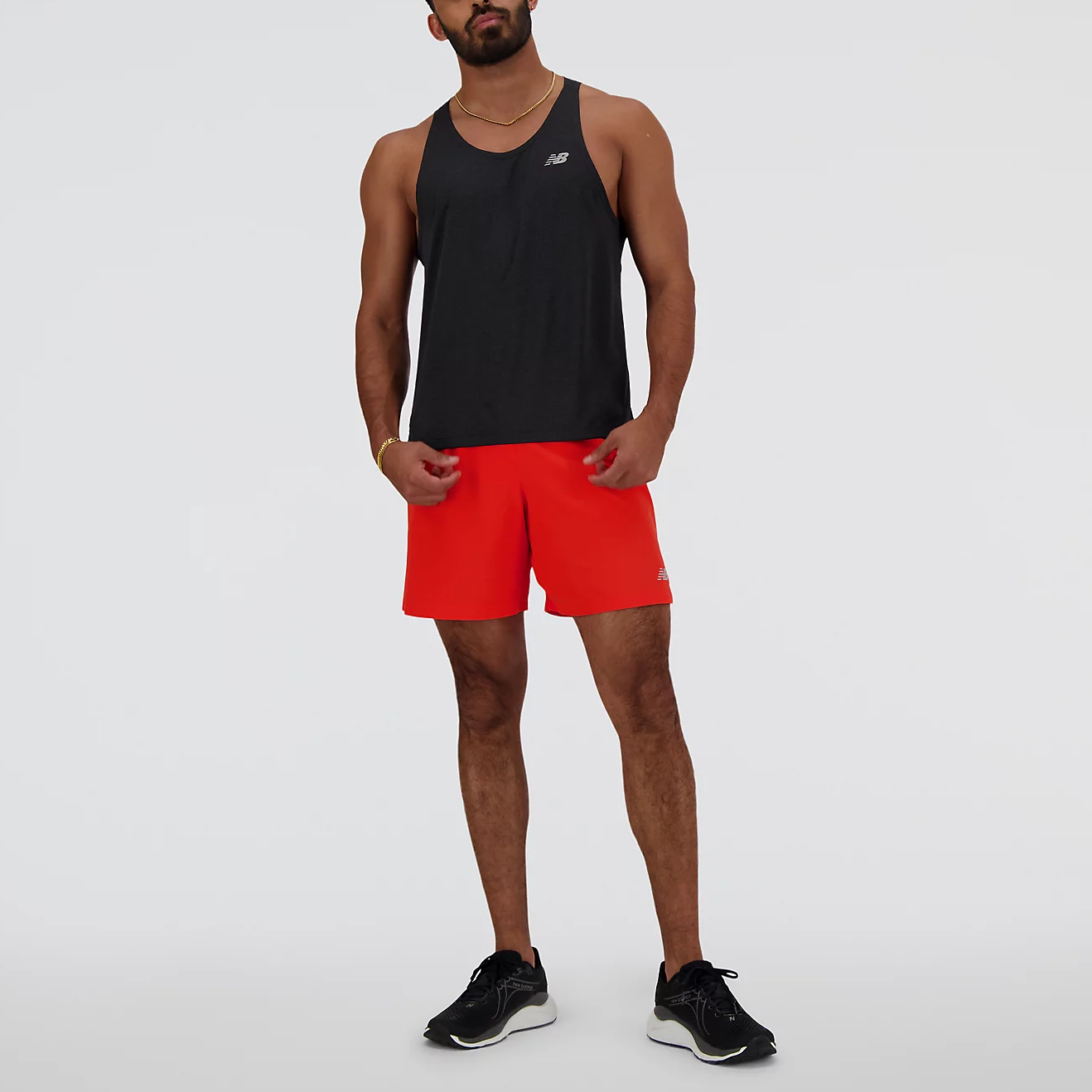 New Balance Athletics Singlet Running Tank Top Men’s Black