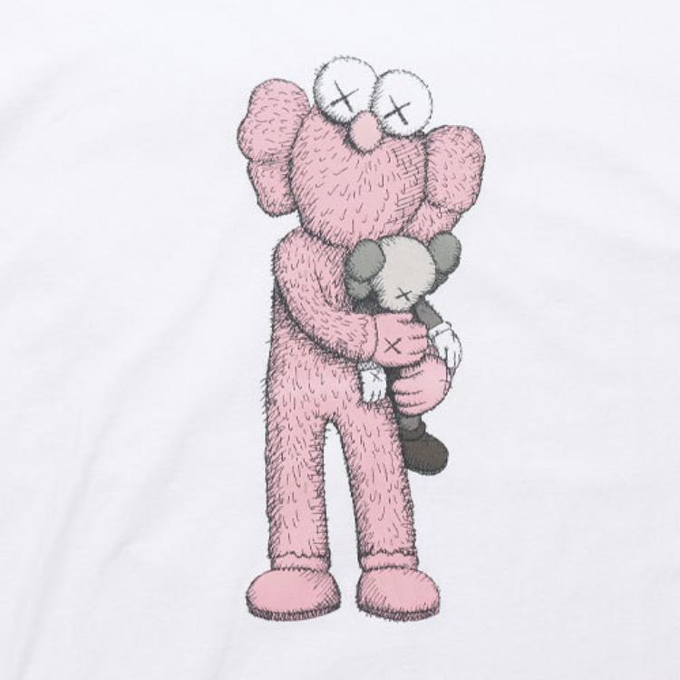 Унисекс футболка UNIQLO x KAWS (белая) — фото 4