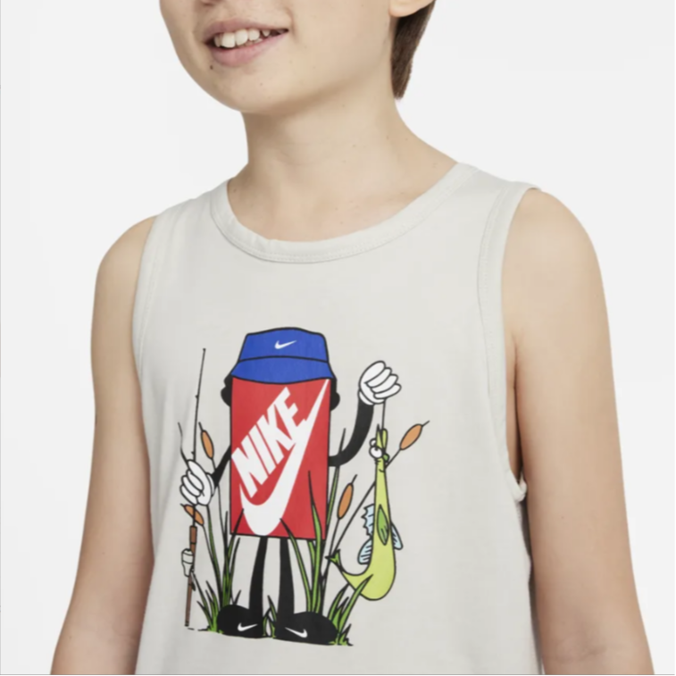 Мужская футболка Nike (серая) — фото 4