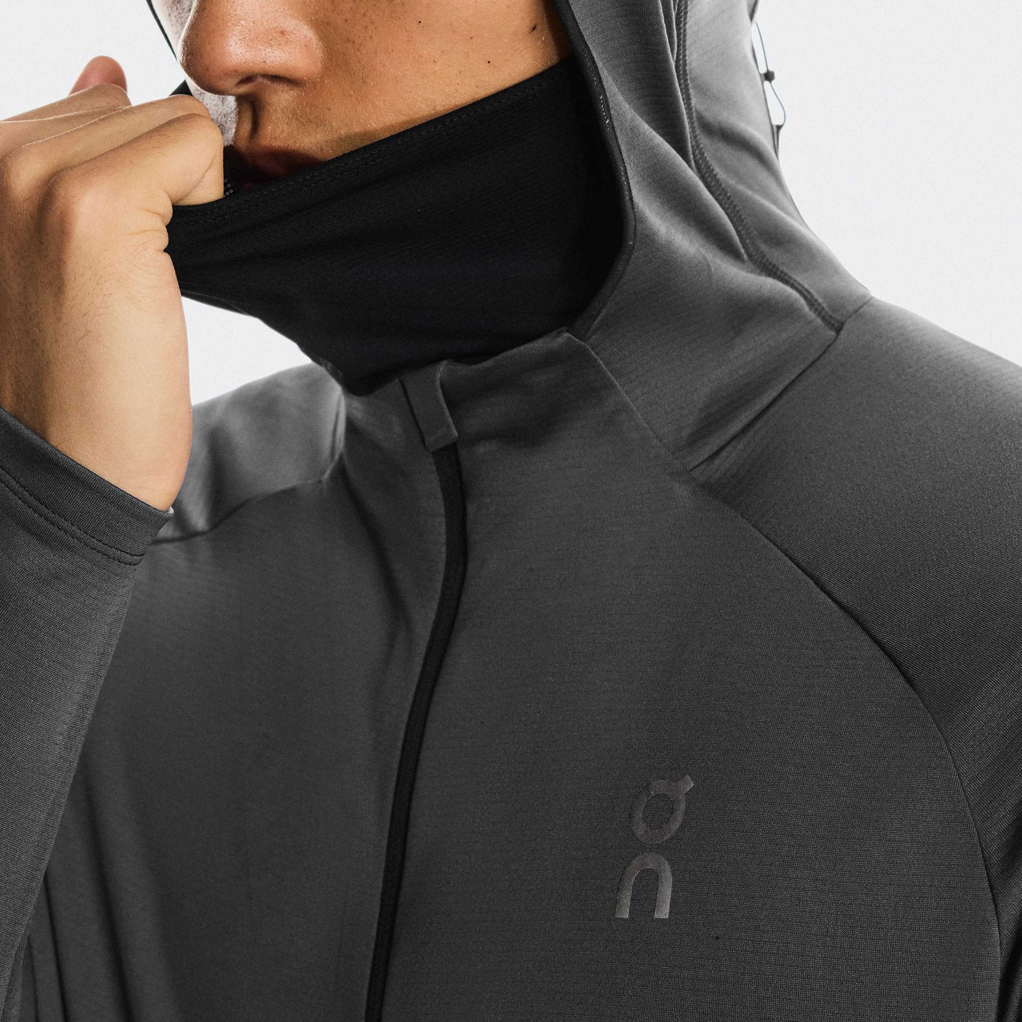 On Climate Zip Hoodie Workout Clothing Men’s