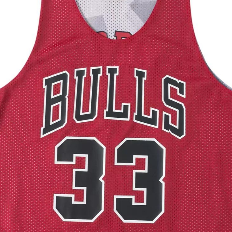Mitchell Ness Basketball Jersey Unisex Red