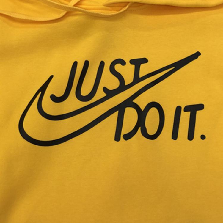 Мужское худи Nike (желтое) — фото 3