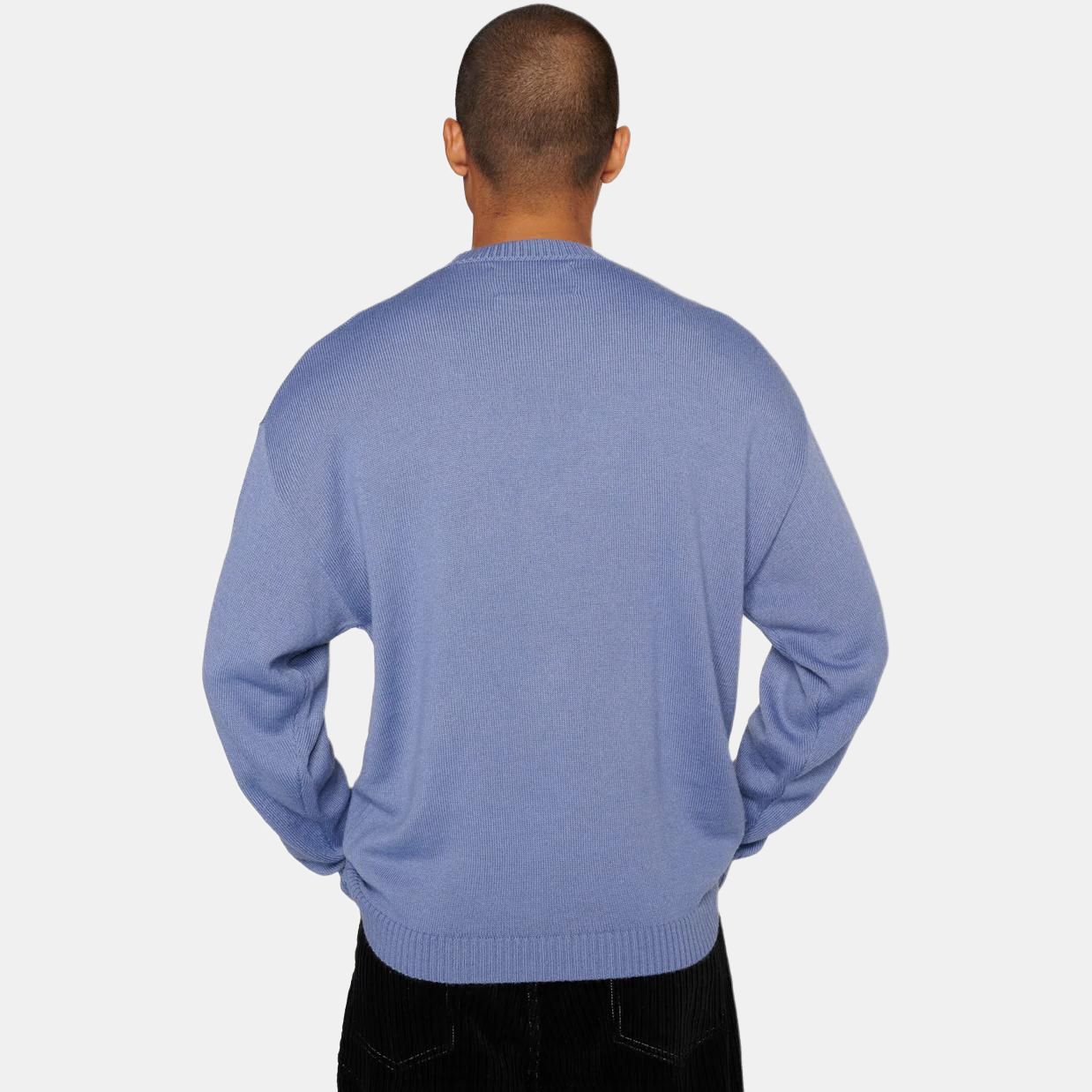 Свитер Brain Dead CYBER BUNNY SWEATER (синий) — фото 6