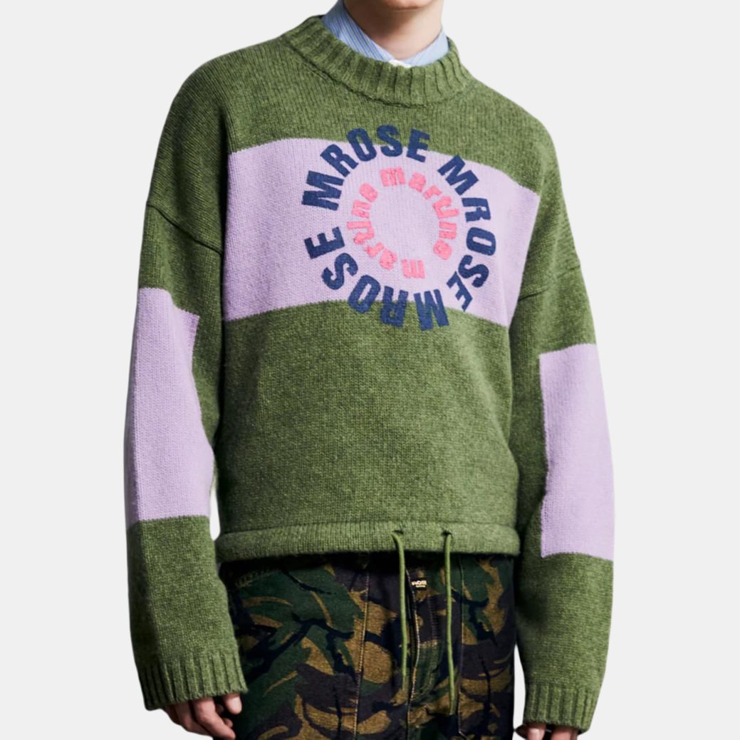 Свитер Martine rose FW24 (зеленый) — фото 3