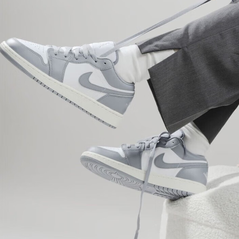Jordan Air Jordan 1 Low "Vintage Grey" GS