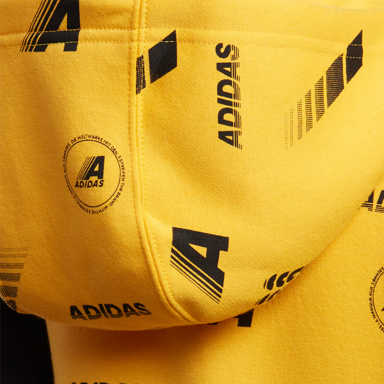 Куртка adidas (желтая) — фото 4