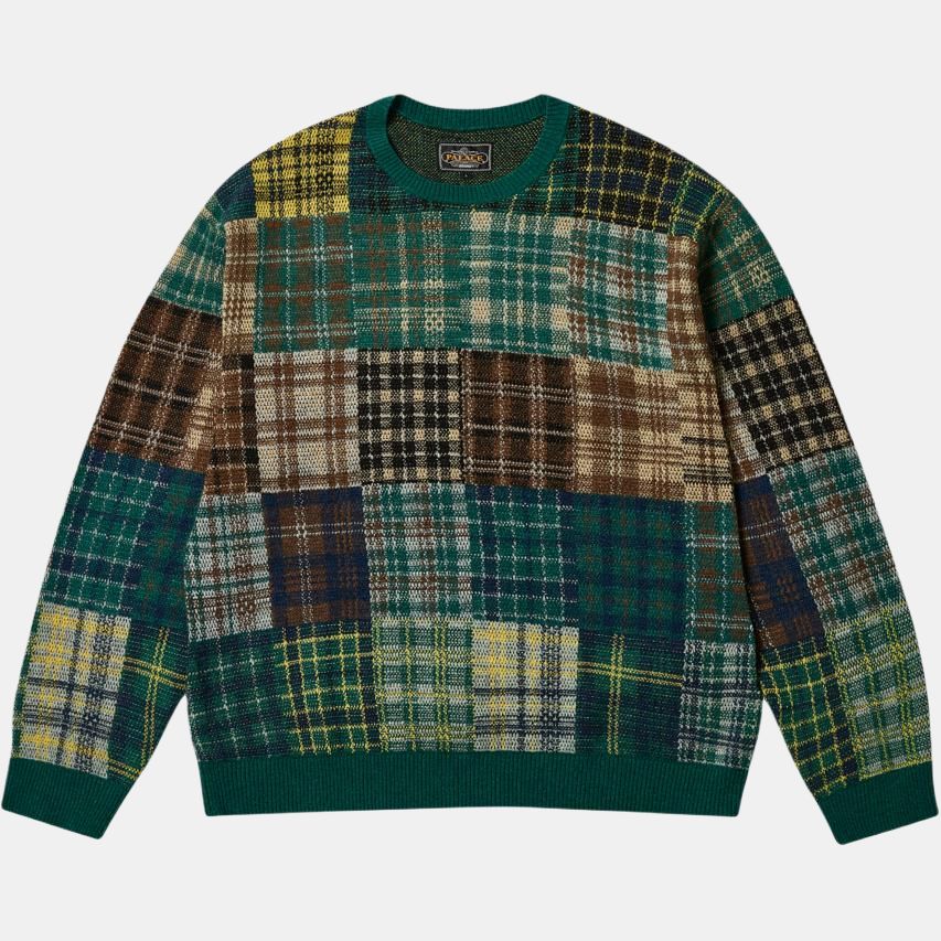 Кофта Palace × Beams Plus (в клетку) — фото 3