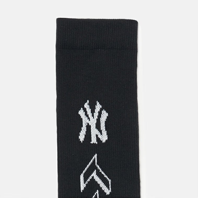 MLB Knee High Socks 1 Pack Unisex Black