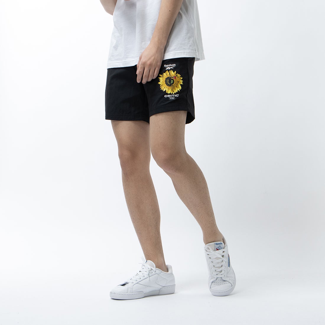 Шорты Reebok x CRITIC (черные) — фото 3