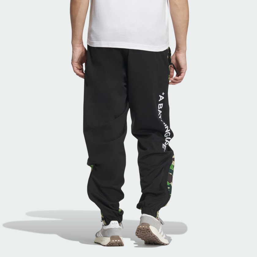 Adidas X Bape Collaboration Sports Pants Men’s Black
