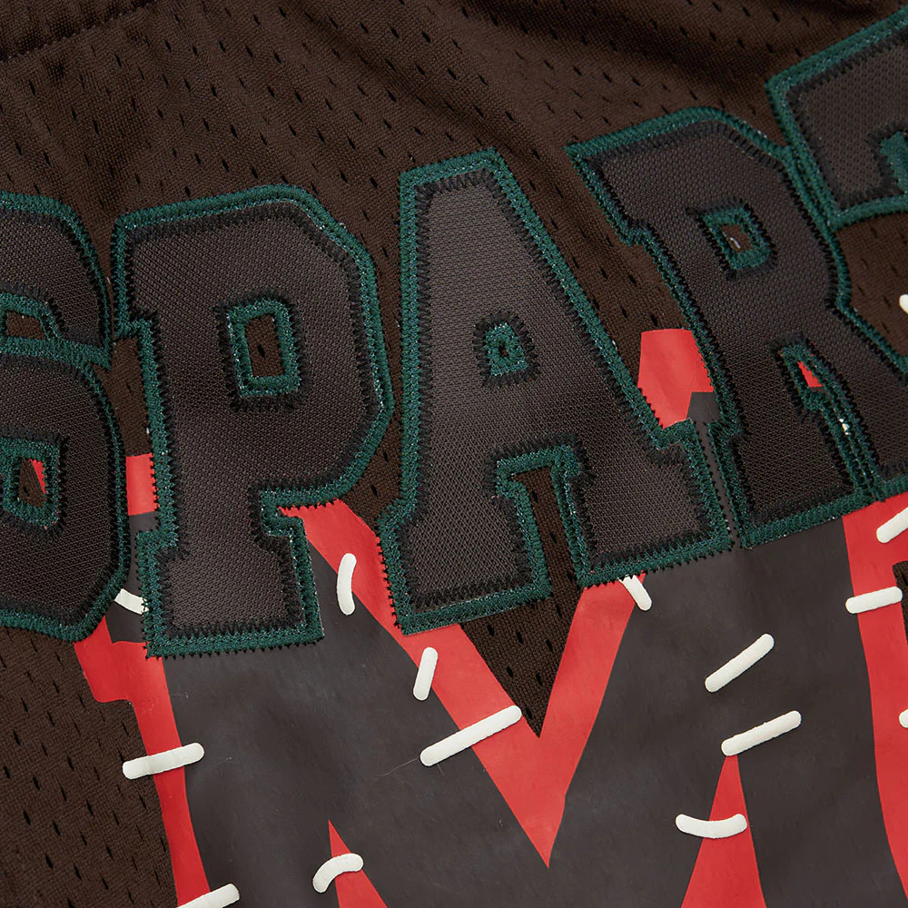 Travis Scott X Mitchell & Ness Michigan State Spartans Basketball Shorts
