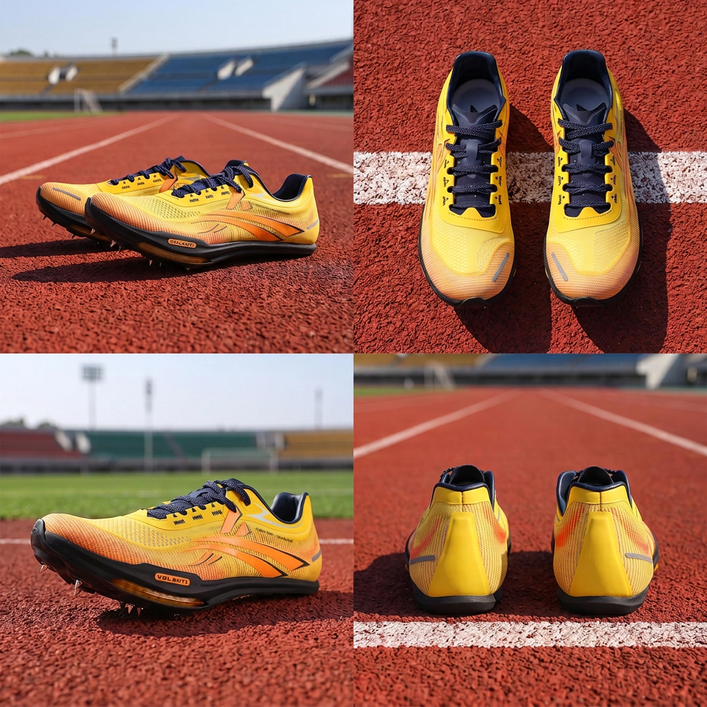 Volanti Rocket Air Cushion Cushioning Breathable Low top Running Shoes Unisex Vulcan Colorway