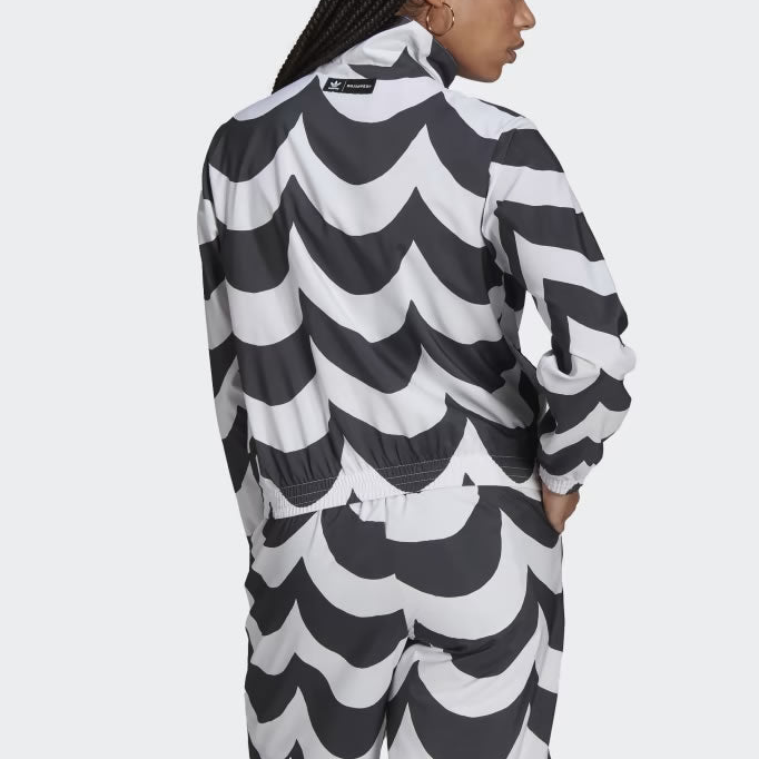 Женские куртка adidas originals x Marimekko (белый) — фото 4