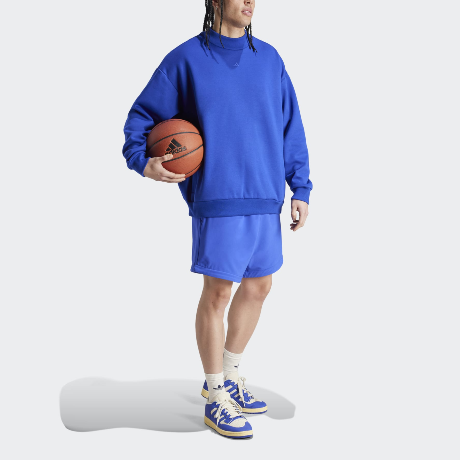 Adidas Chapter 02 Basketball Shorts Unisex Bright Blue