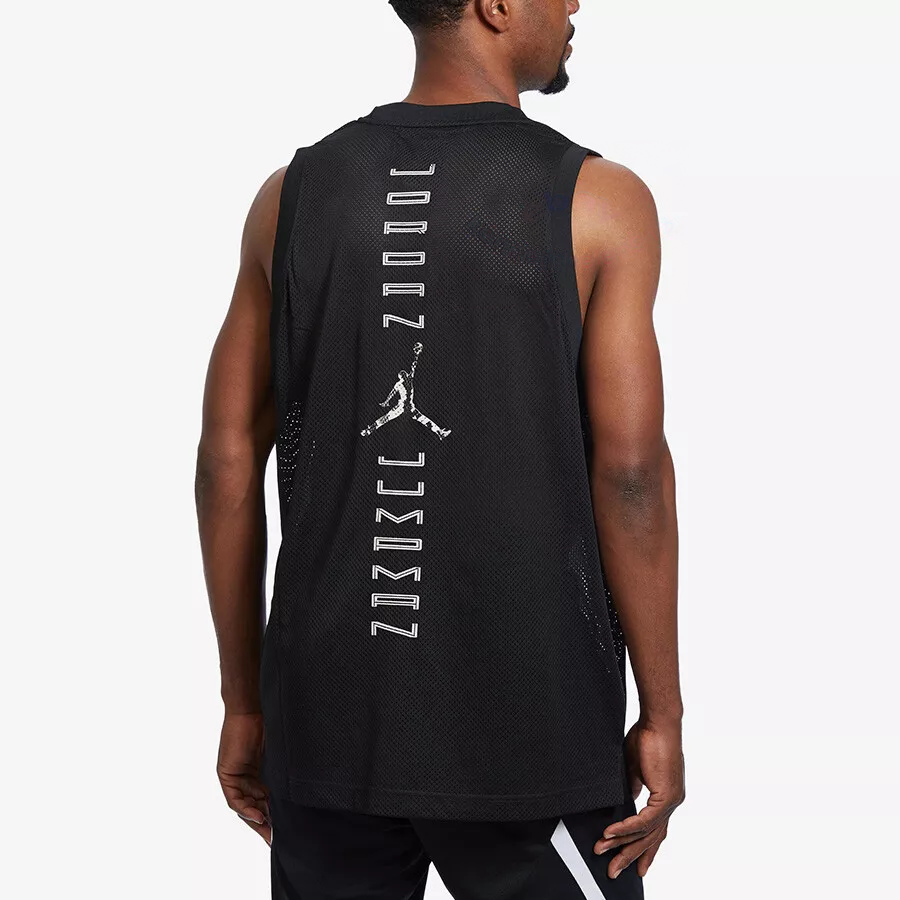 Jordan Basketball Jersey Unisex Black