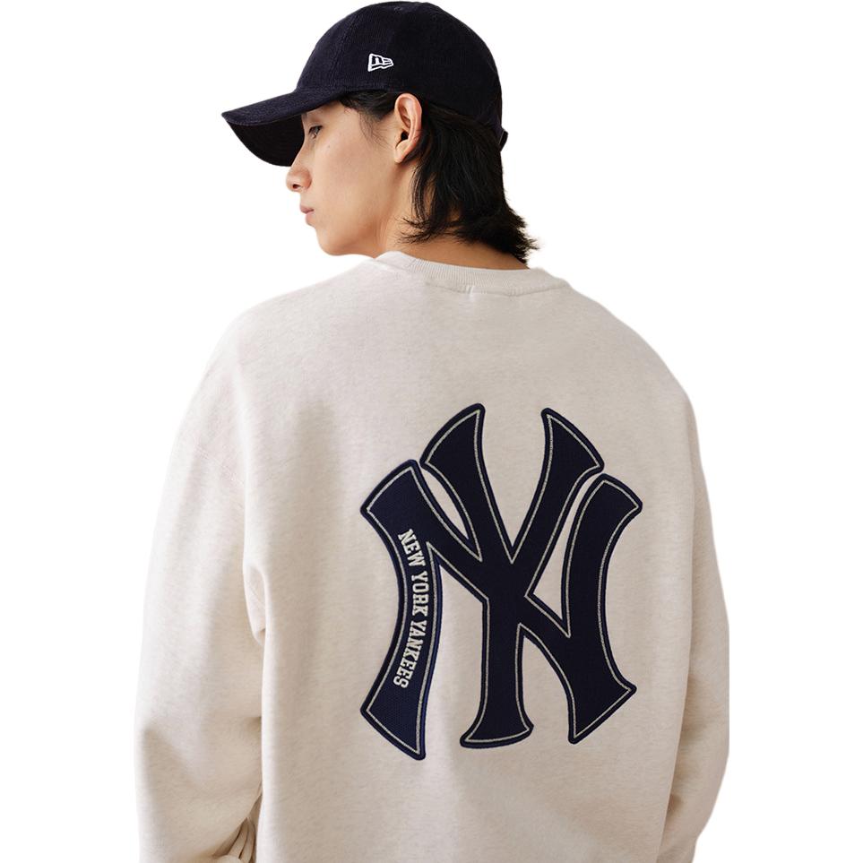 Худи New Era MLB Sweatshirt (светло-коричневое) — фото 4
