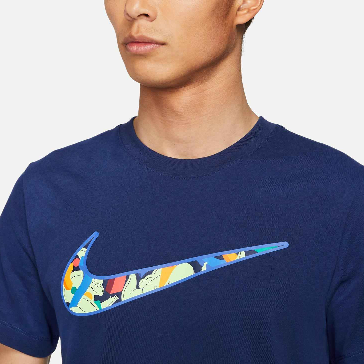Мужская футболка Nike x Kelly Anna London (синяя) — фото 5