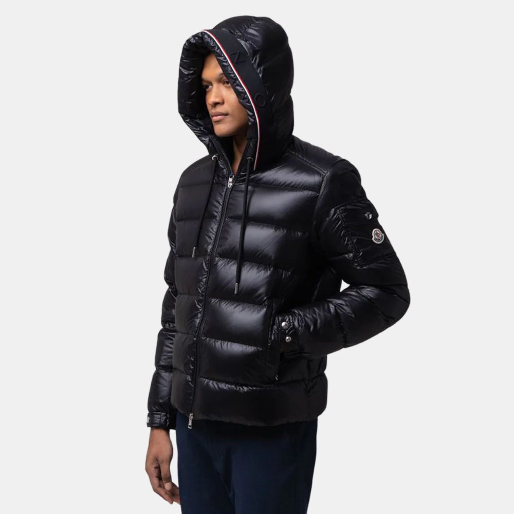 Мужская куртка Moncler Pavin (черная) — фото 2