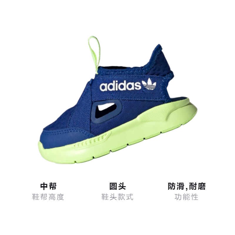 Сандалии adidas originals 360 Sandals (синий) — фото 2