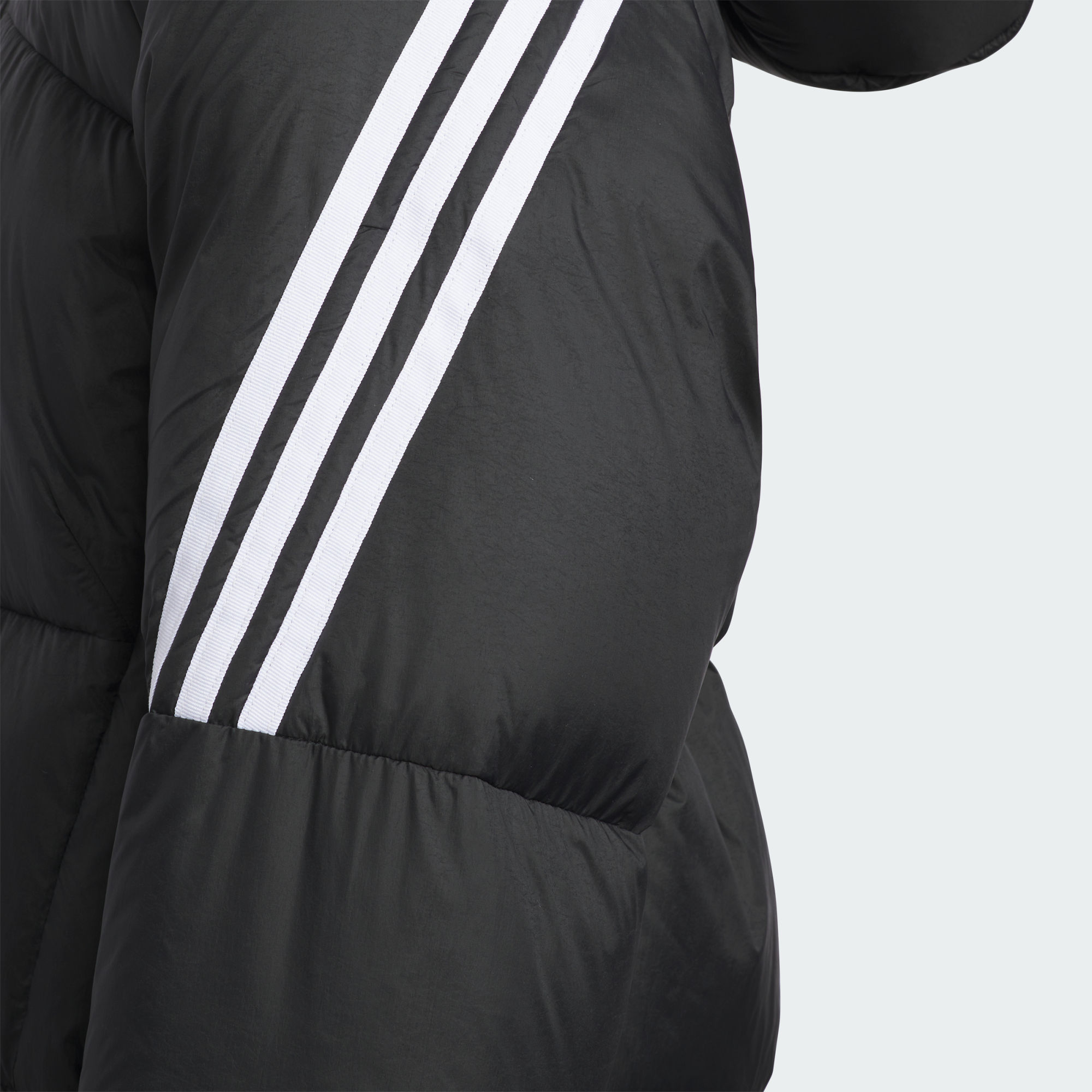 Детский пуховик adidas DOWN JACKET (черный) — фото 5