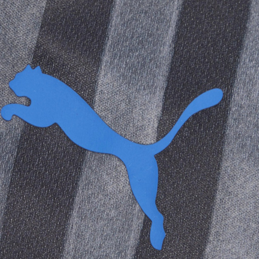 Мужская футболка PUMA поло (черная) — фото 3