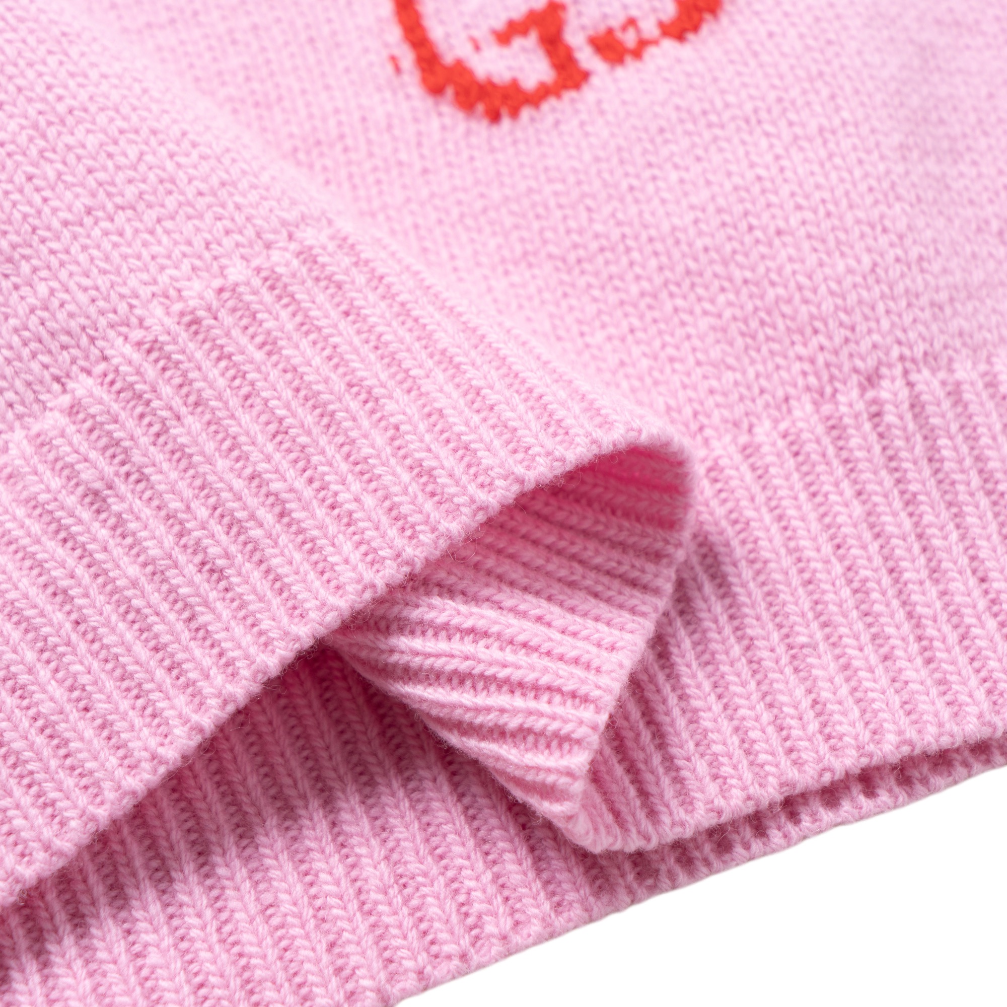 Женский свитер Gucci GG (розовый) — фото 5
