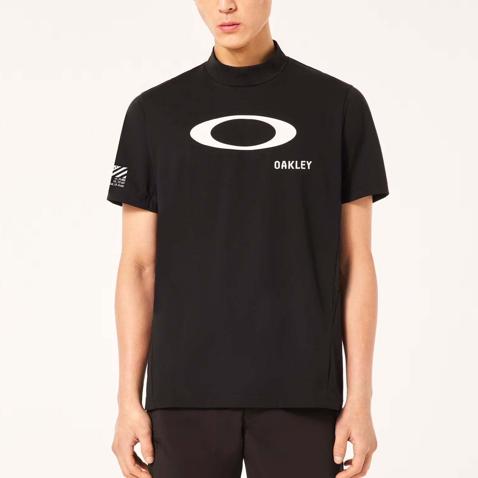 Мужская футболка Oakley Ellipse (черная) — фото 4