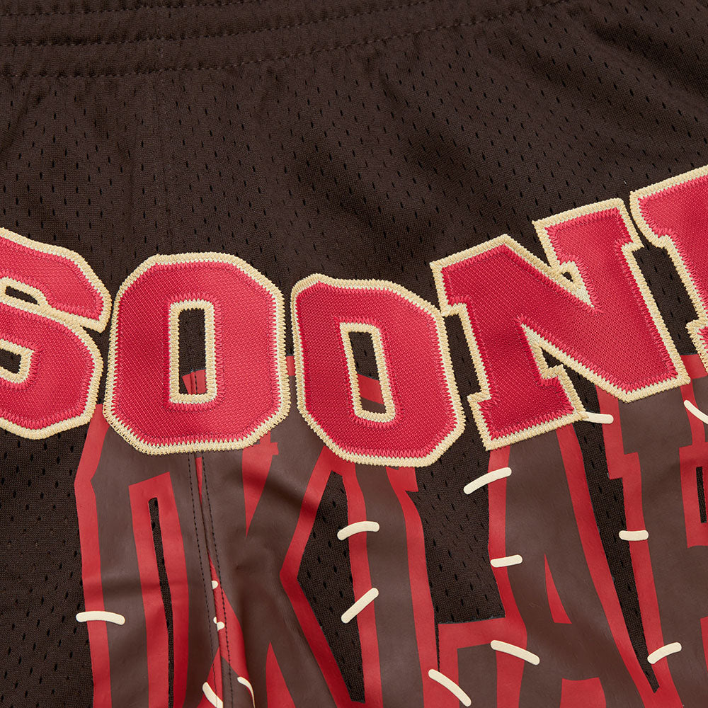 Travis Scott X Mitchell & Ness Oklahoma Sooners Basketball Shorts