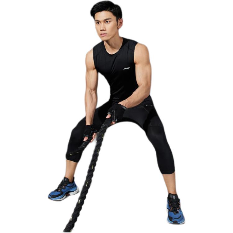 Li Ning Training Series Sports Pants Men’s Black Moderate