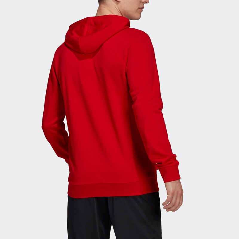 Мужские худи adidas logo (красный) — фото 4