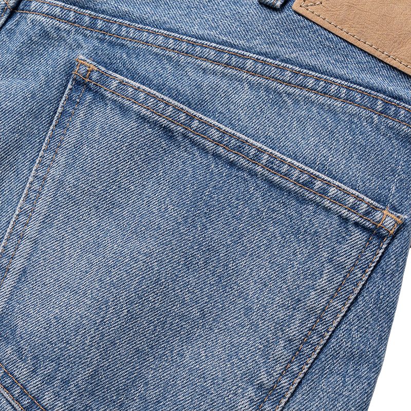 Мужские штаны CELINE (светло-синие) — Washed — фото 6