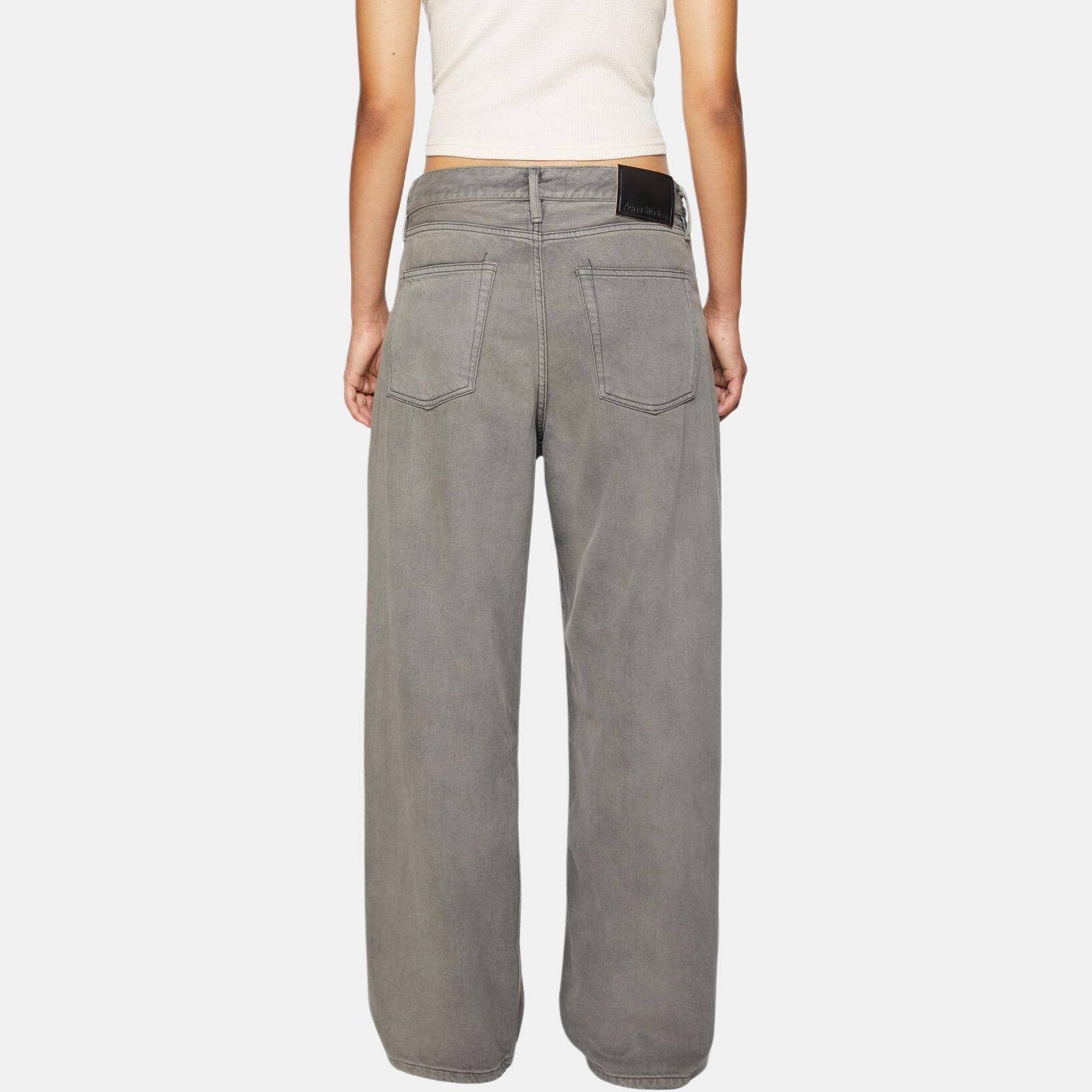Женские штаны Acne Studios 1981F (антрацитово-серые) — фото 5