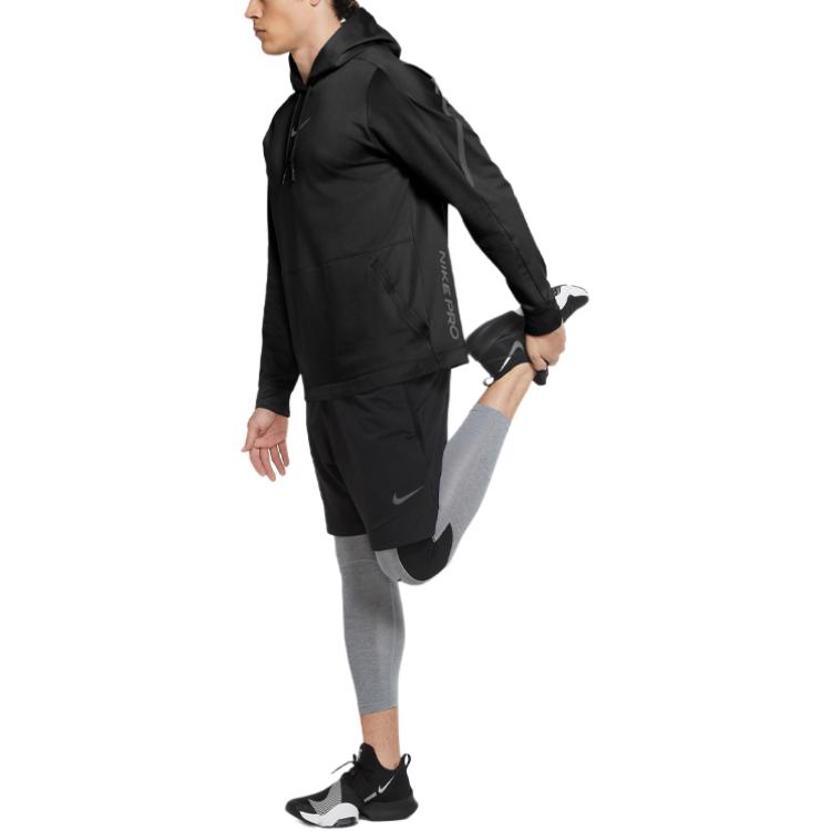 Мужские худи Nike Pro (черный) — фото 3