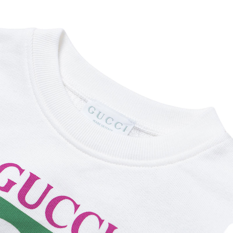 Детская толстовка Gucci FW25 (бежевая) — фото 5