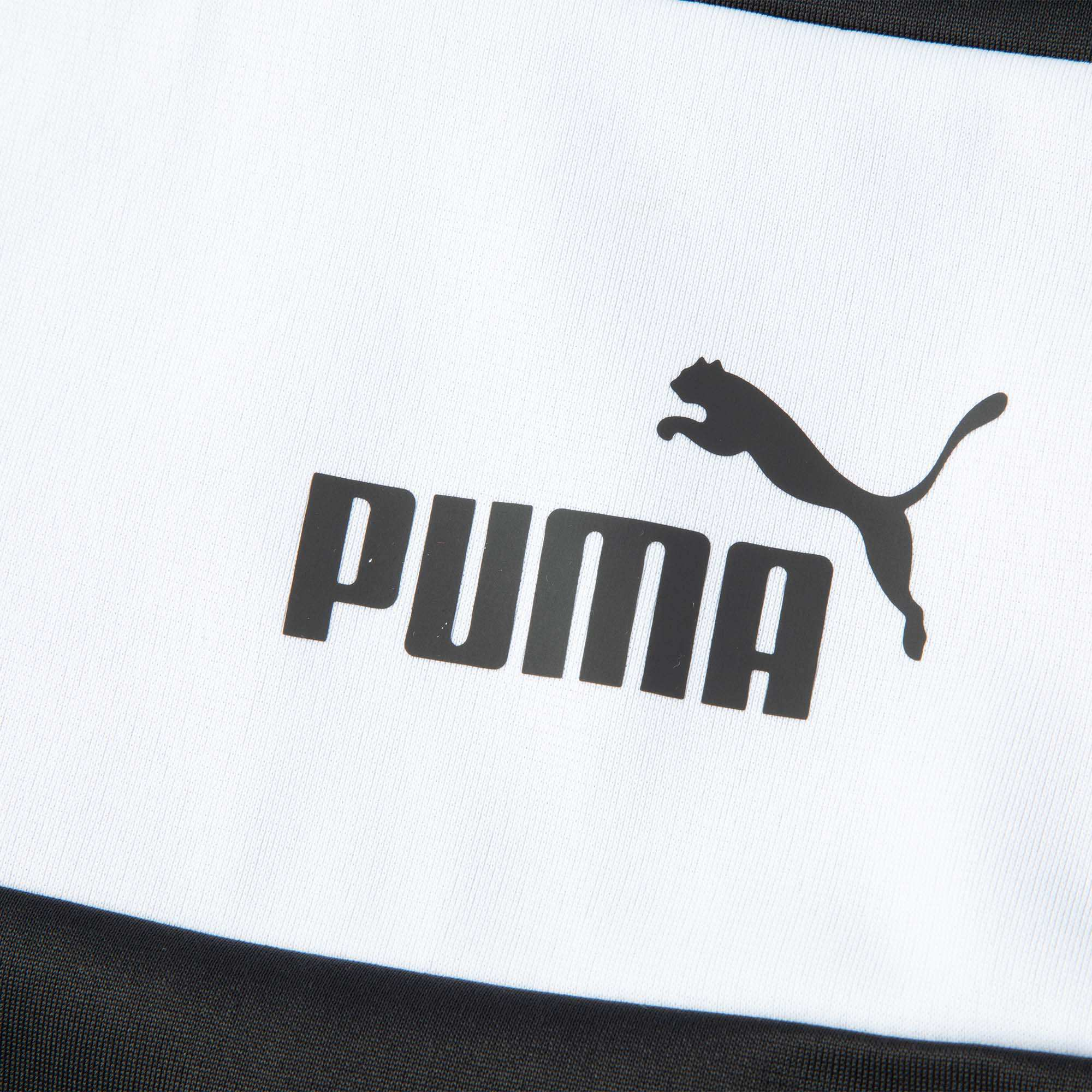 PUMA POLY SUIT CL Classic Color Block Stand Collar Zipper Top Cuffed Pants Fleece Lined Vintage Casual Sportswear Men’s