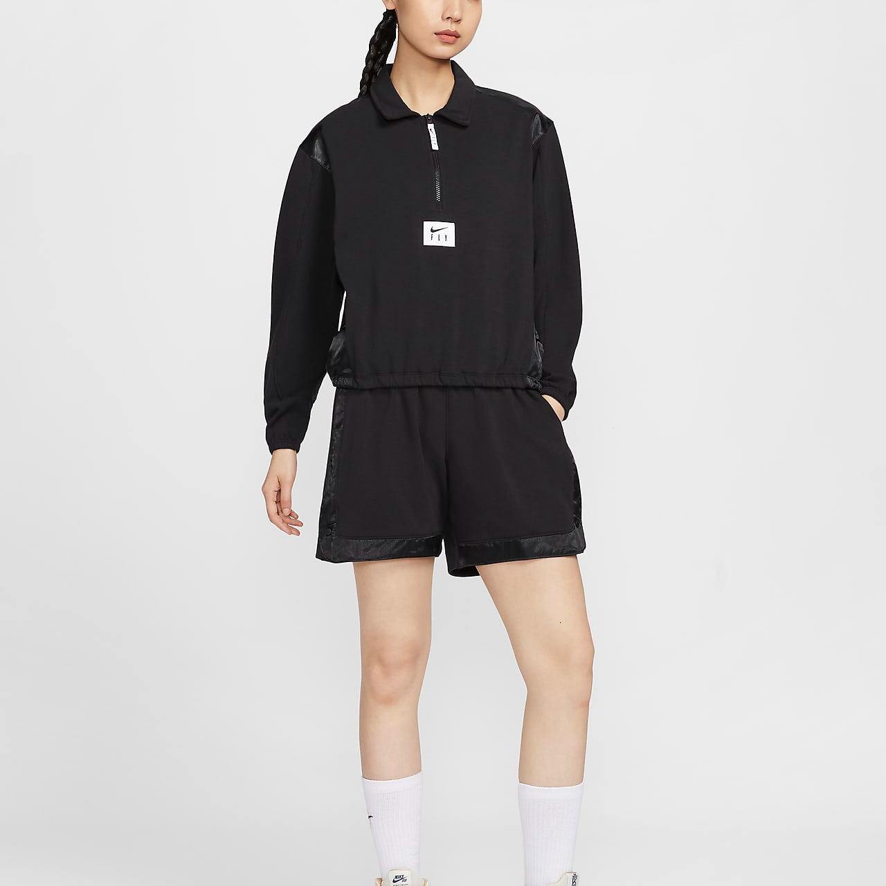 Nike Swoosh Fly Dri FIT Basketball Shorts Women’s Black/White