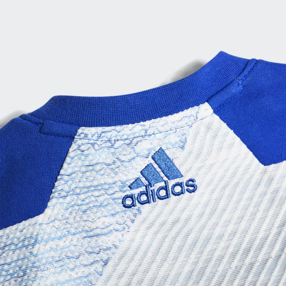 Детский комбинезон adidas (синий) — фото 4