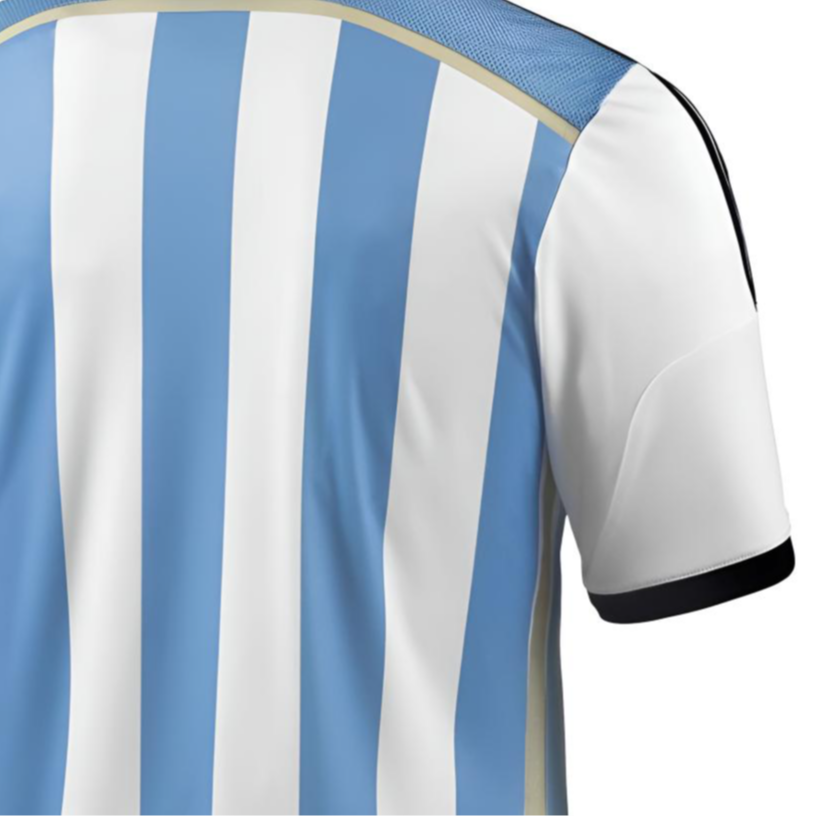 Adidas Soccer Jersey Argentina 2014 World Cup, Home, Fan Edition Men’s Sky Blue