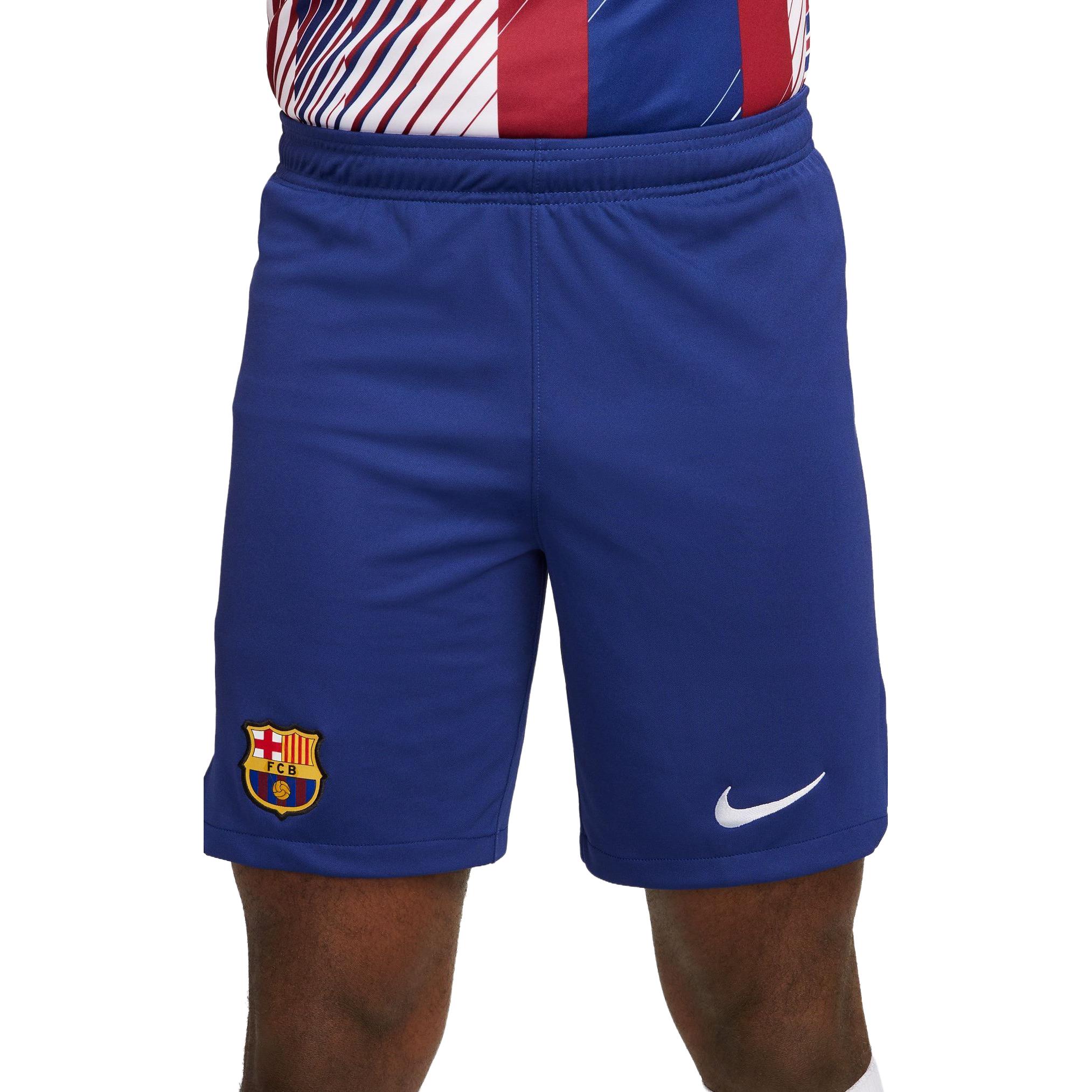 Nike Soccer Bottoms Men’s Blue Moderate Straight Fit Pants