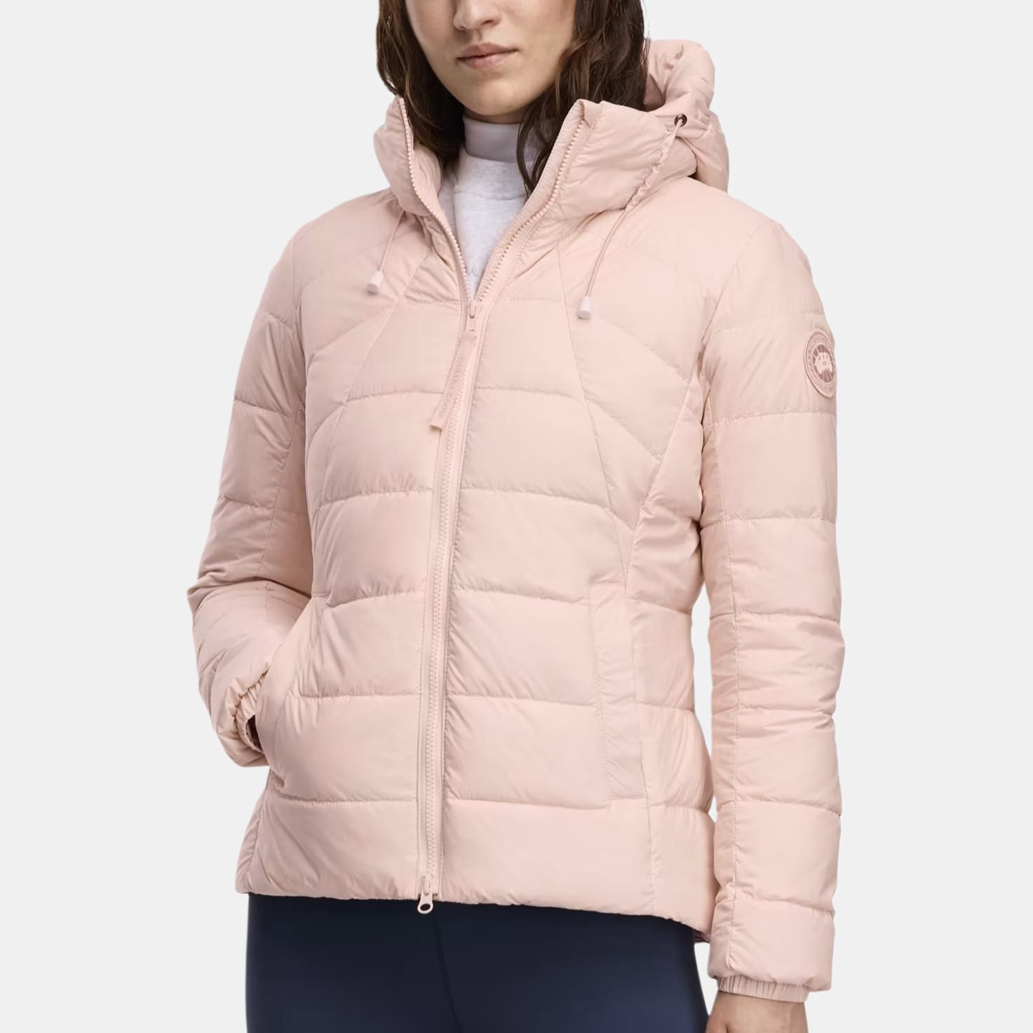 Женская куртка Canada Goose Canada Goose Abbott FW25 (розовая) — фото 3