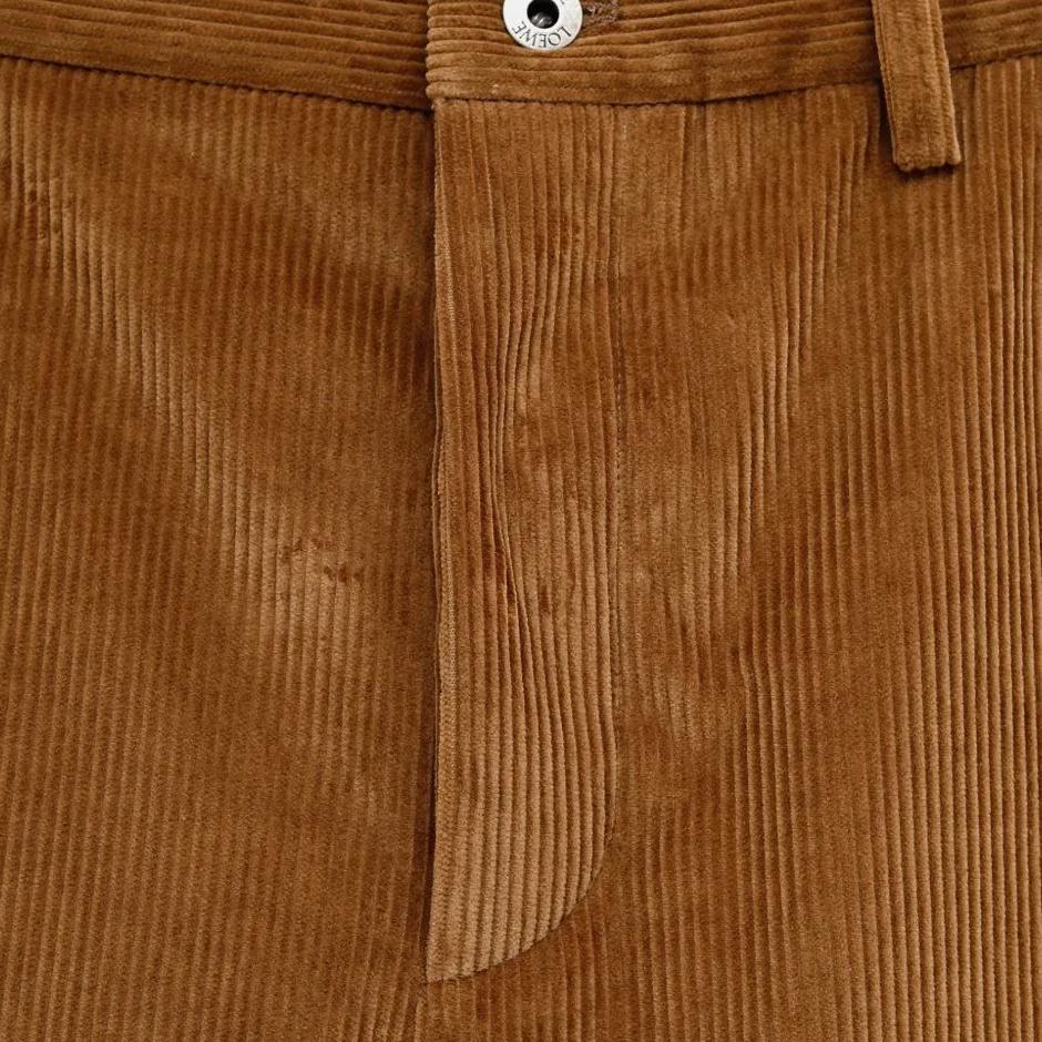 Мужские штаны LOEWE (коричневые) — фото 6