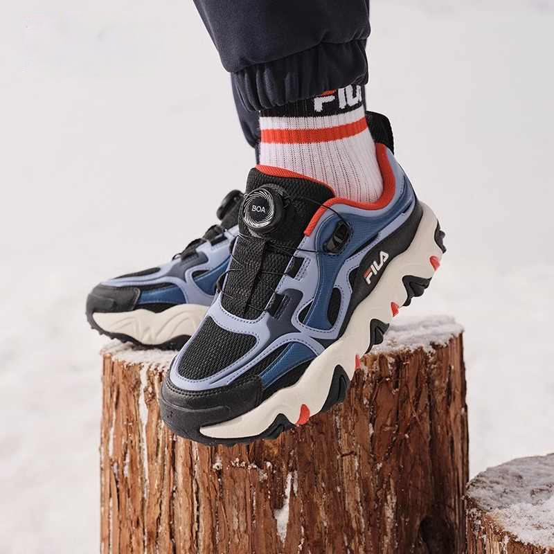 Детские кроссовки Fila KIDS (синий) — фото 4
