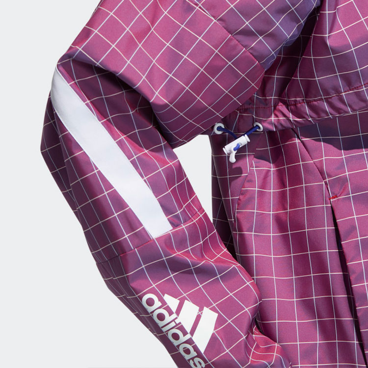 Женская куртка adidas (красная) — фото 6